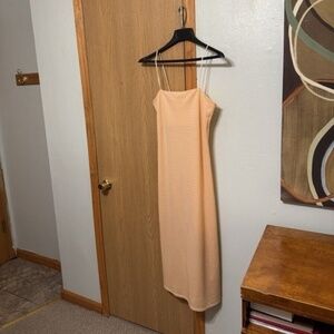 Zara Medium Multi-Color w/Geometric Print Mid-Calf Sleeveless Sheath Dress - EUC